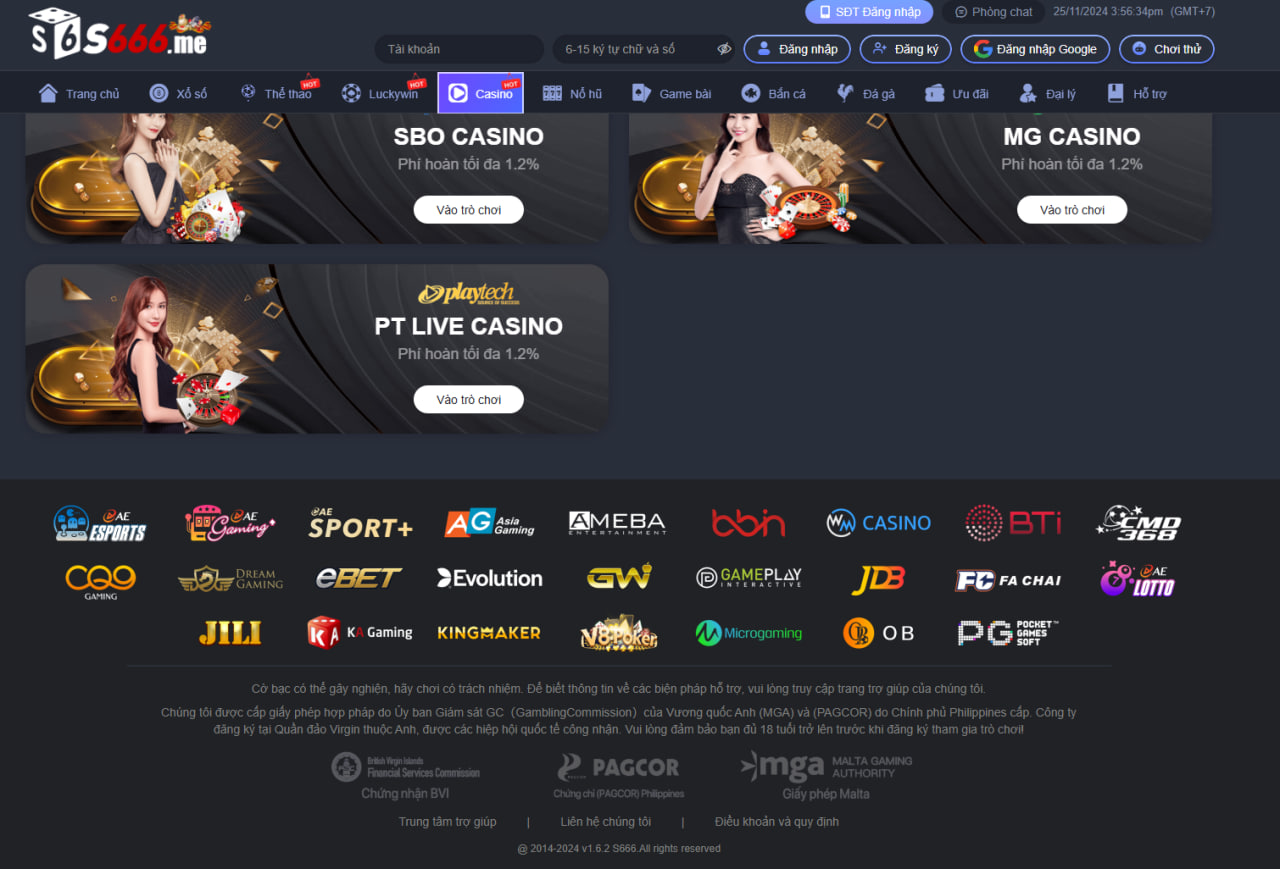 Các Lời Khuyên Bổ Ích Khi Chơi Tại CASINO TẠI S66